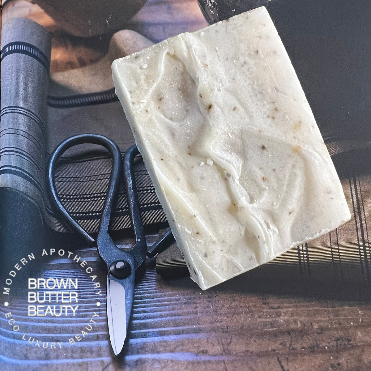 Black Pepper Exfoliating Soap Bar BrownButterBeauty
