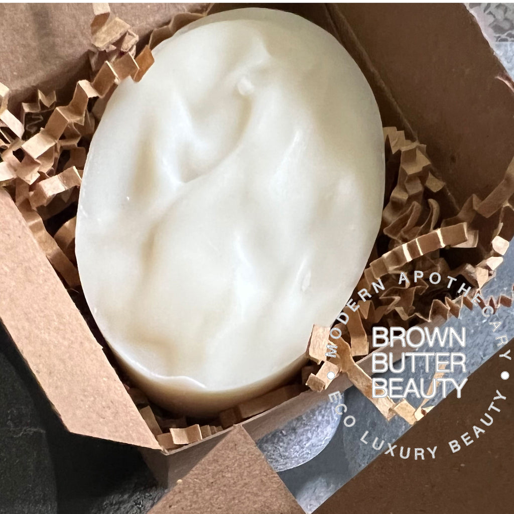 Natural Coconut Soap made with organic coconut milk and coconut oil