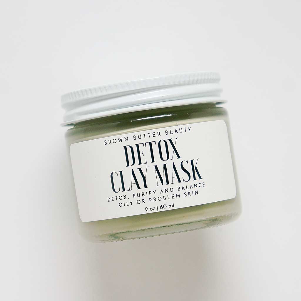 French Green clay detox  mask 