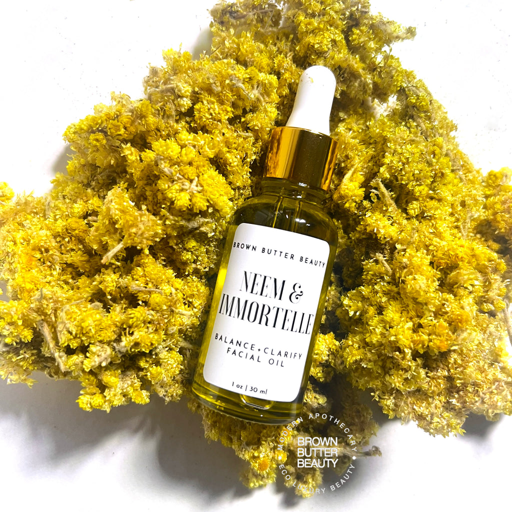 immortelle Helichrysum facial oil