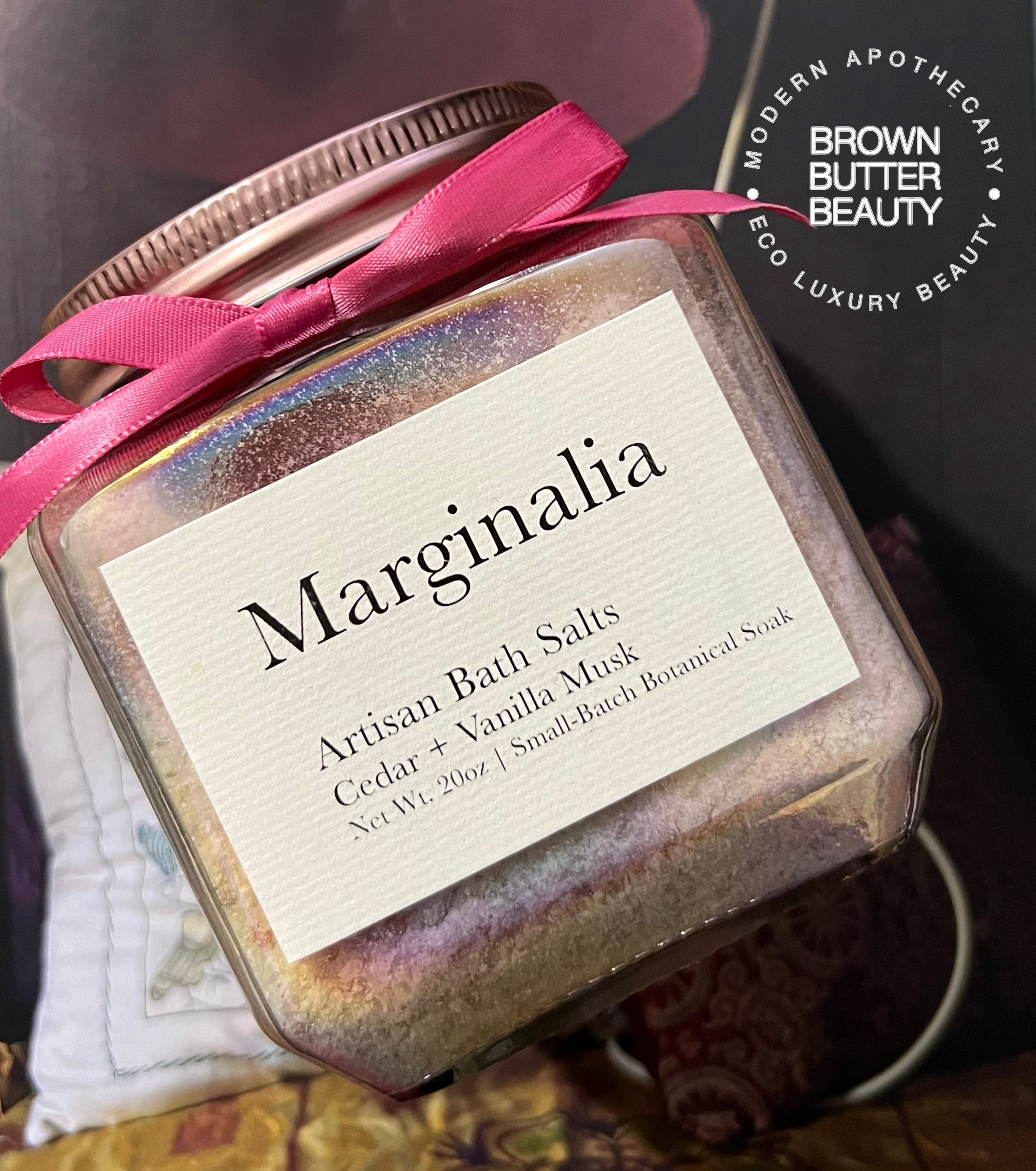Marginalia – Artisan Bath Salts with Botanical Extracts | Vanilla