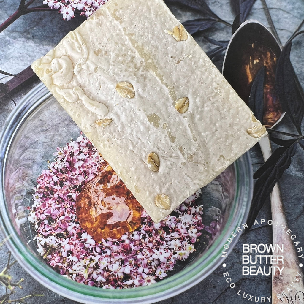 Oatmeal and honey soap