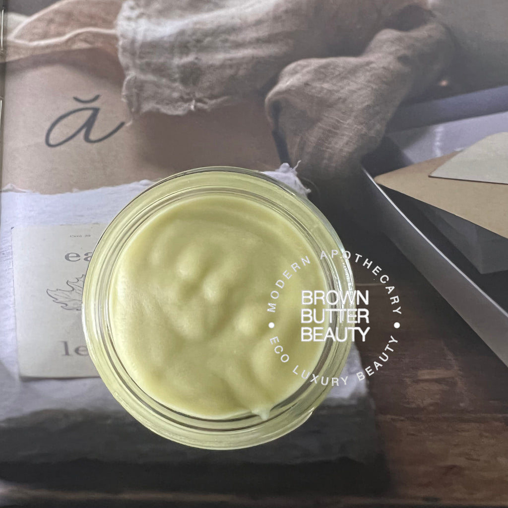 pumpkin seed body butter for fall skincare