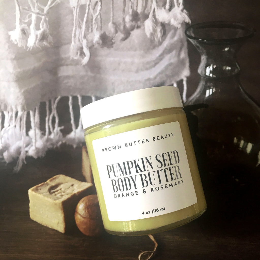 Pumpkin Seed Body Butter for dry skin