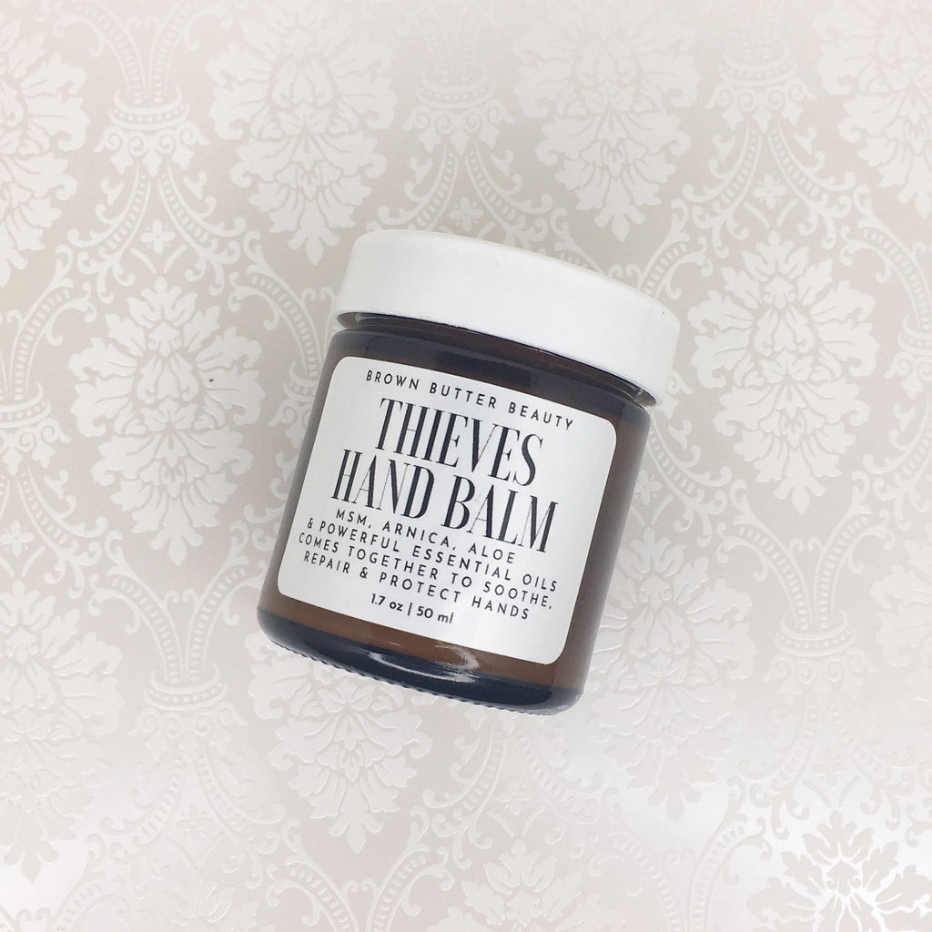 Thieves hand balm Brown Butter Beauty